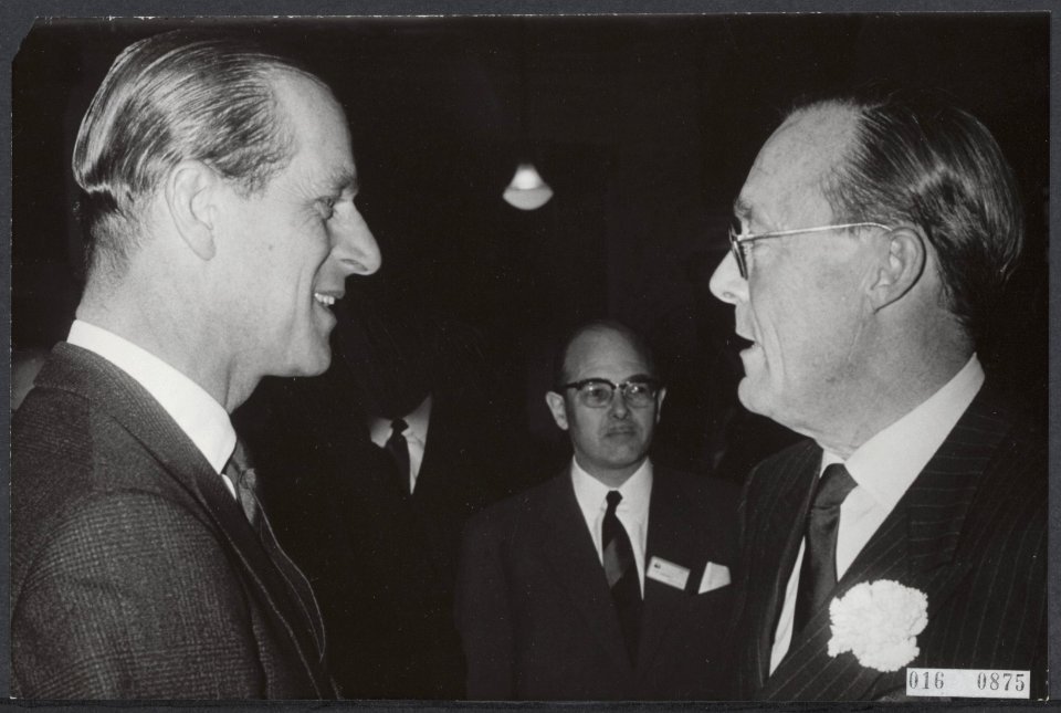 Koninklijk huis, prinsenen, congressen, prins, Bernhard, prins, Philip, prins va, Bestanddeelnr 016-0875