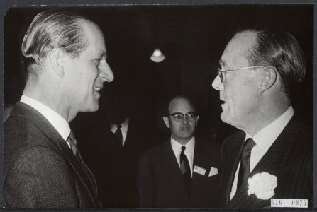 Koninklijk huis, prinsenen, congressen, prins, Bernhard, prins, Philip, prins va, Bestanddeelnr 016-0875