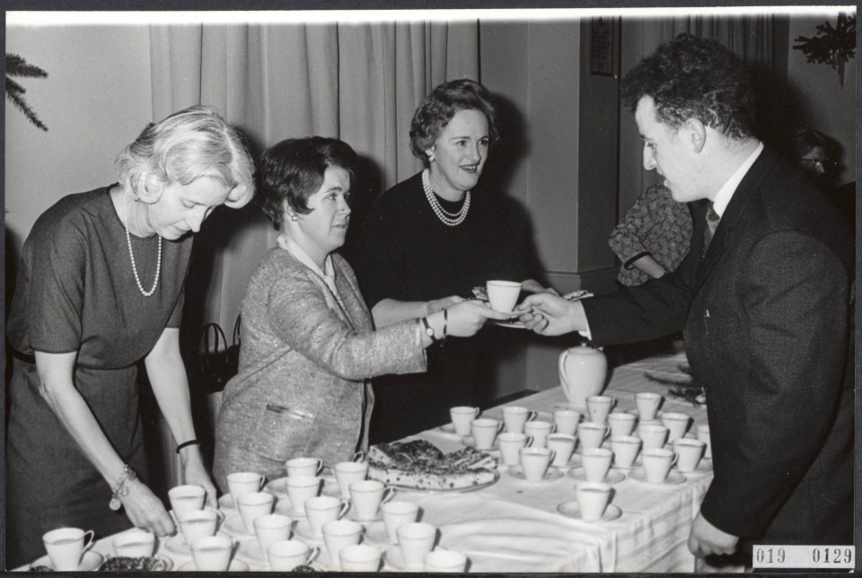 Koninklijk huis, prinsessen, kerstmis, dranken, hofhoudingen, Christina, prinses, Bestanddeelnr 019-0129