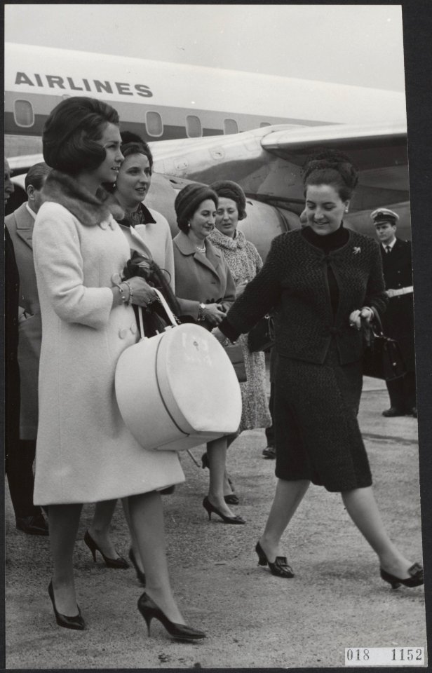 Koninklijk huis, prinsessen, bruiloften, Margriet, prinses, Sophie de Bourbon pr, Bestanddeelnr 018-1152