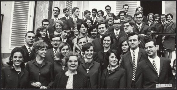 Koninklijk huis, koninginnen, ontvangsten, excursies, Juliana, koningin, Utrecht, Bestanddeelnr 015-0697