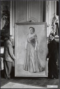 Koninklijk huis, koninginnen, schilderijen, musea, Frans Hals Museum, Juliana, k, Bestanddeelnr 020-1121