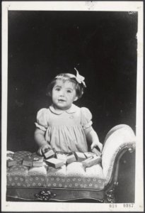 Koninklijk huis, prinsessen, kleuters, Margriet, prinses, Bestanddeelnr 018-0987