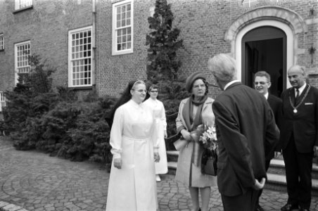 Koningin Juliana tijdens haar rondgang, Bestanddeelnr 924-4702