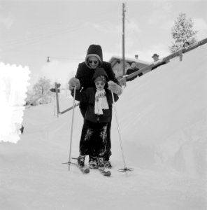 Koninklijk bezoek aan Grindelwald, plaatjes van Marijke, Bestanddeelnr 906-2224