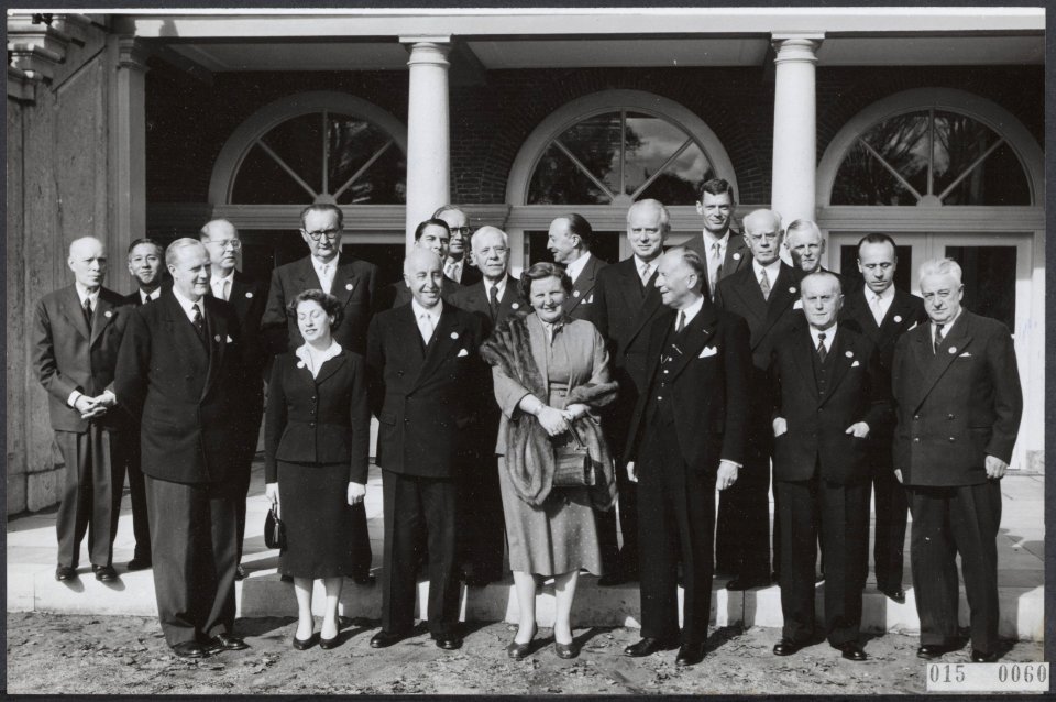 Koninklijk huis, ontvangsten, congressen, groepen, Congres Voor Internationaal P, Bestanddeelnr 015-0060