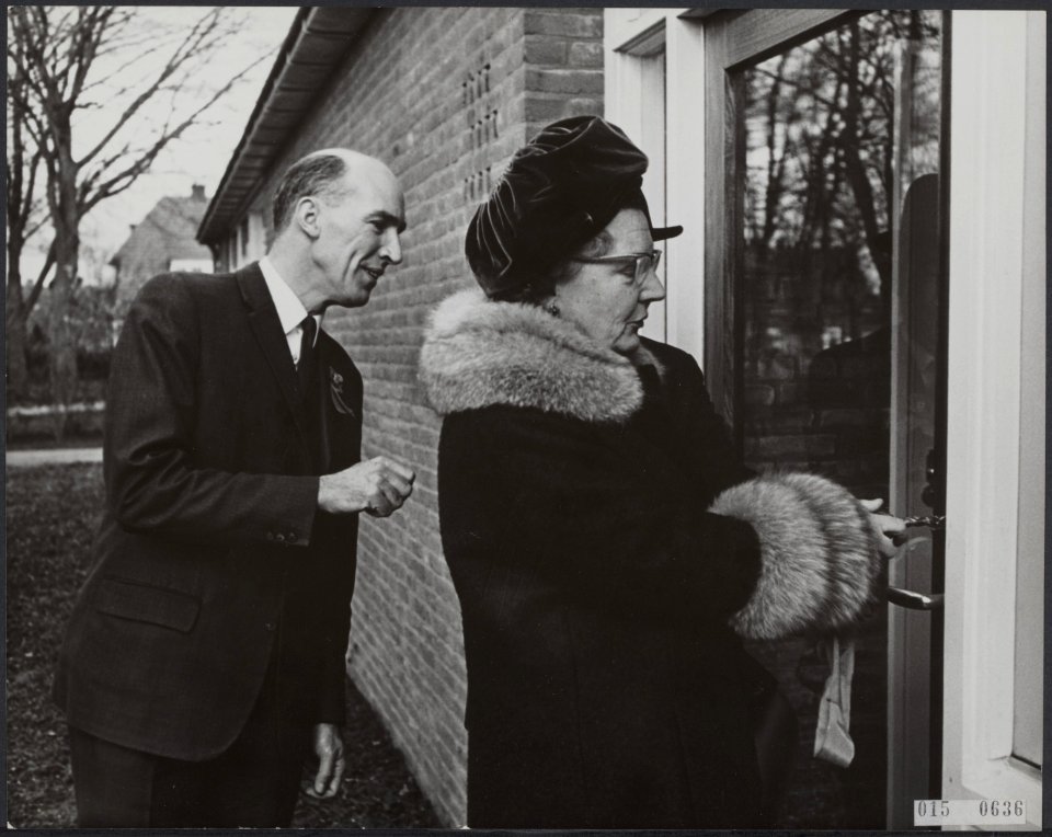 Koninklijk huis, koninginnen, openingen, gebouwen, Juliana, koningin, Vereniging, Bestanddeelnr 015-0636