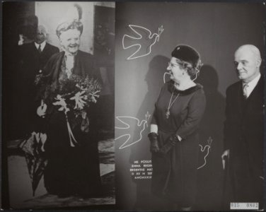 Koninklijk huis, koninginnen, bezoeken, ziekenhuizen, Bronovo, Emma Koningin, Ju, Bestanddeelnr 015-0802