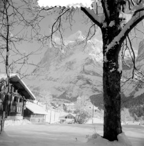 Koninklijk bezoek aan Grindelwald, plaatjes van Grindelwald, Bestanddeelnr 906-2239