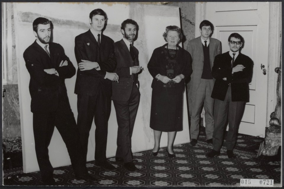 Koninklijk huis, koninginnen, ontvangsten, schilderkunst, Asselbergs, G., Hamers, Bestanddeelnr 015-0721