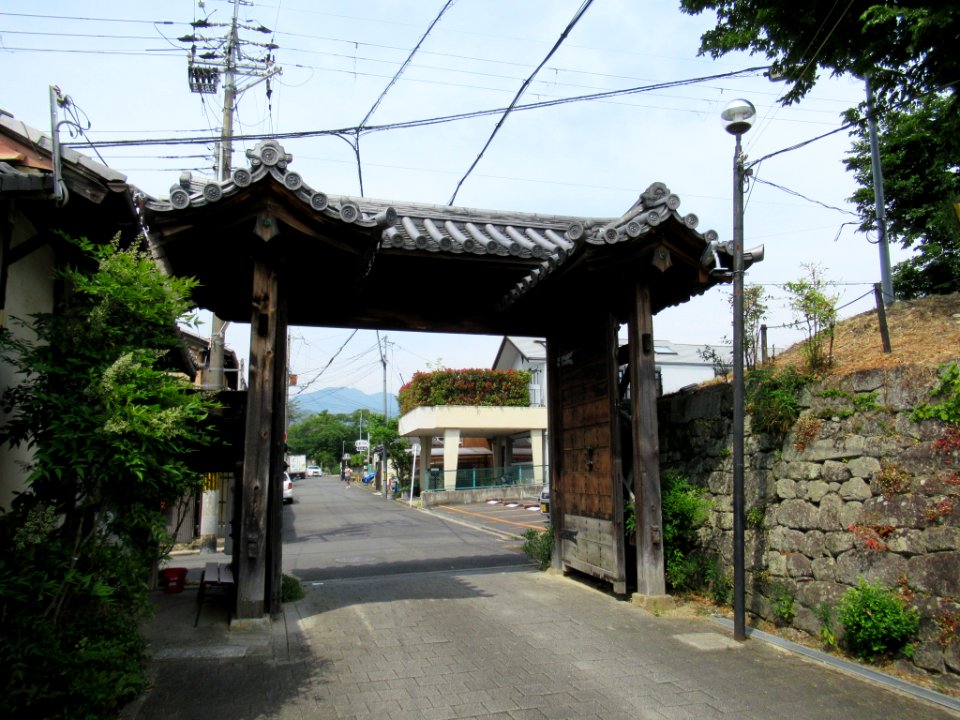 Konkai-Komyoji North Gate 001