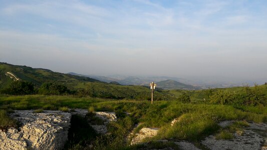 Cartel landscape mountain photo