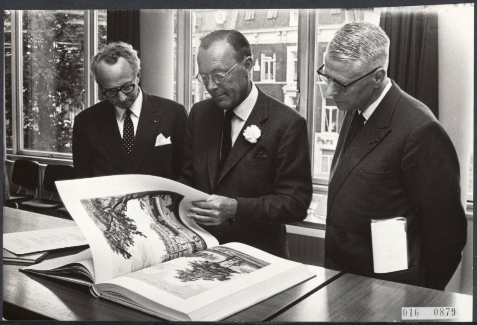 Koninklijk huis, prinsen, openingen, bibliotheken, boeken, ministers, Abeln G.H., Bestanddeelnr 016-0879