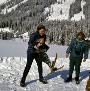 Koninklijke Familie voor wintersport in Lech, Oostenrijk Prins Johan Friso, Bestanddeelnr 254-8806