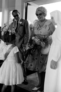 Koninklijk bezoek aan Aruba, kleuterschool Sta Cruz , koningin Juliana en prins , Bestanddeelnr 918-2644
