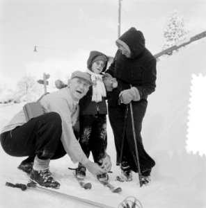 Koninklijk bezoek aan Grindelwald, plaatjes van Marijke, Bestanddeelnr 906-2229