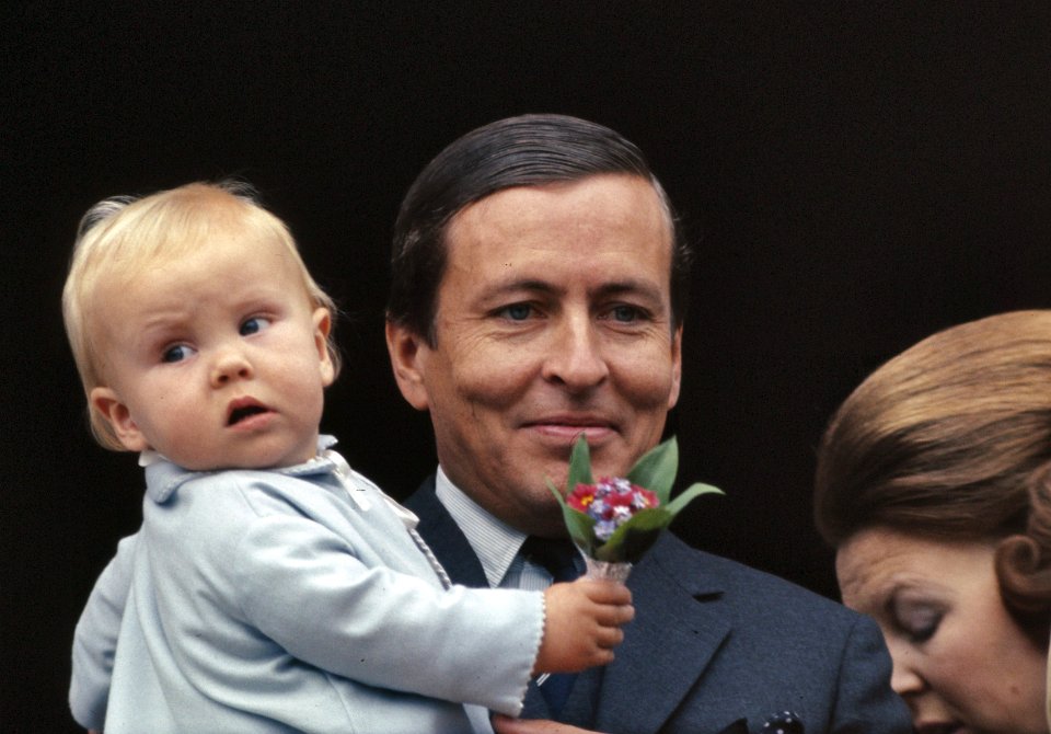 Koninginnedag ZKH Prins Claus met Zijne Koninklijke Hoogheid Prins Willem Alexa, Bestanddeelnr 254-8148
