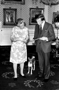 Koninginnen, staatssecretarissen, postzegels, herdenkingen, honden, Hulten, Mich, Bestanddeelnr 927-8997