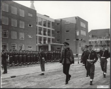 Koninklijk huis, prinsen, openingen, erewachten, manschappen, Bernhard, prins, Bestanddeelnr 016-0988