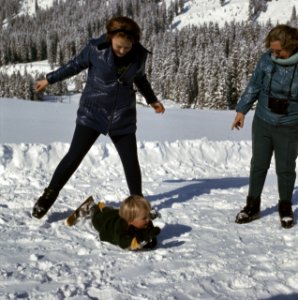 Koninklijke Familie voor wintersport in Lech, Oostenrijk Prins Johan Friso, Bestanddeelnr 254-8805