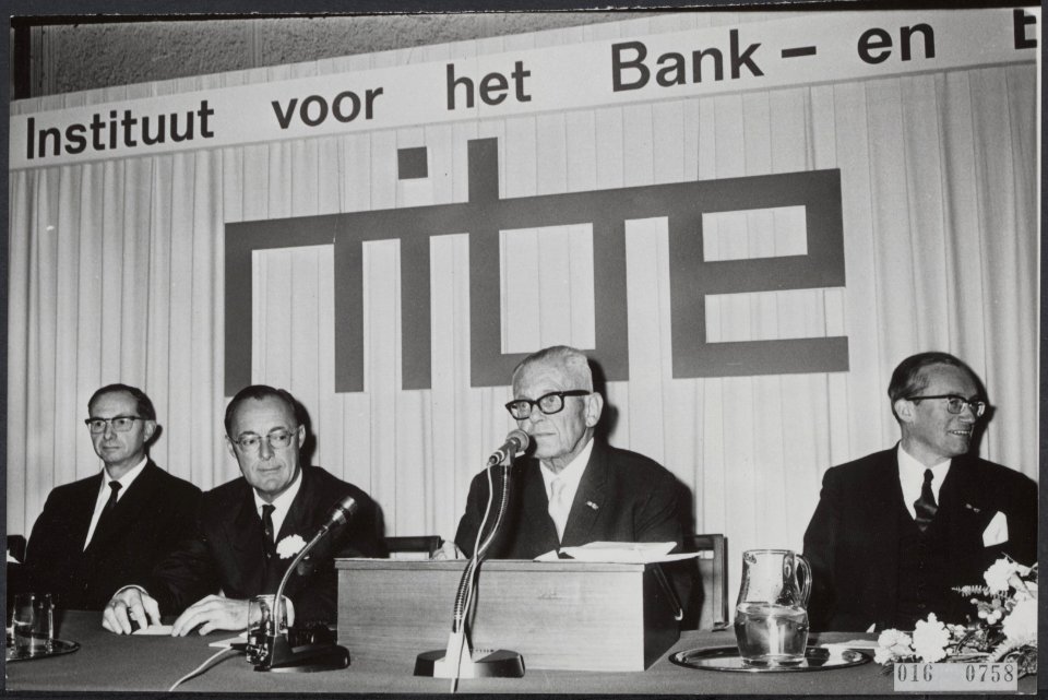 Koninklijk huis, prinsen, openingen, vergaderingen, hoogleraren, ministers, , Jo, Bestanddeelnr 016-0758