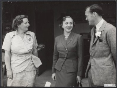 Koninklijk huis, prinsen, koninginnen, ontvangsten, Bernhard, prins, Juliana, ko, Bestanddeelnr 016-1129