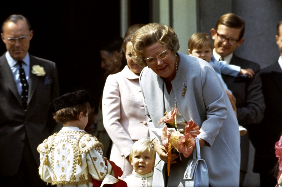 Koninginnedag nr. 23 Margriet , mr. Pieter van Vollenhoven met Prins Maurits , Bestanddeelnr 254-8470