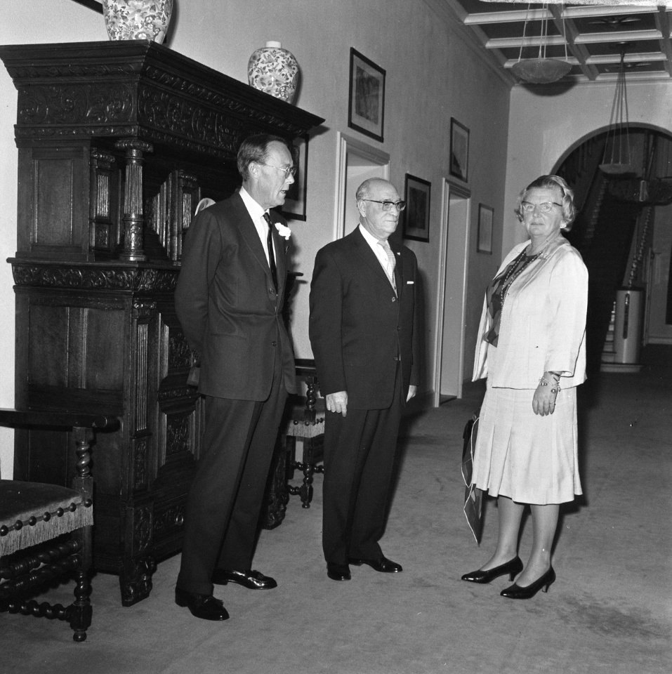 Koninginnen, prinsen, ministers, ontvangsten, Utrecht (prov.), Bestanddeelnr 919-5943