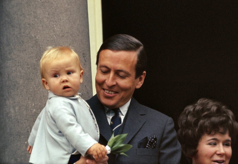 Koninginnedag ZKH Prins Claus met Zijne Koninklijke Hoogheid Prins Willem Alexa, Bestanddeelnr 254-8149