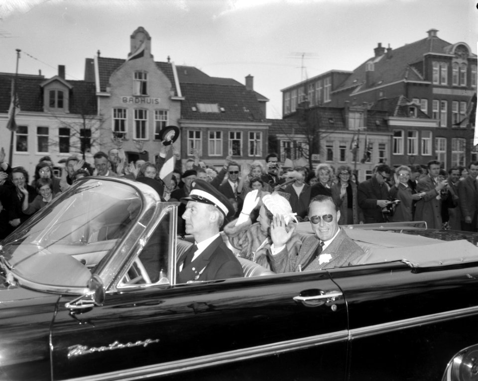 Koninklijk bezoek aan Groningen (reportage), Bestanddeelnr 913-8857