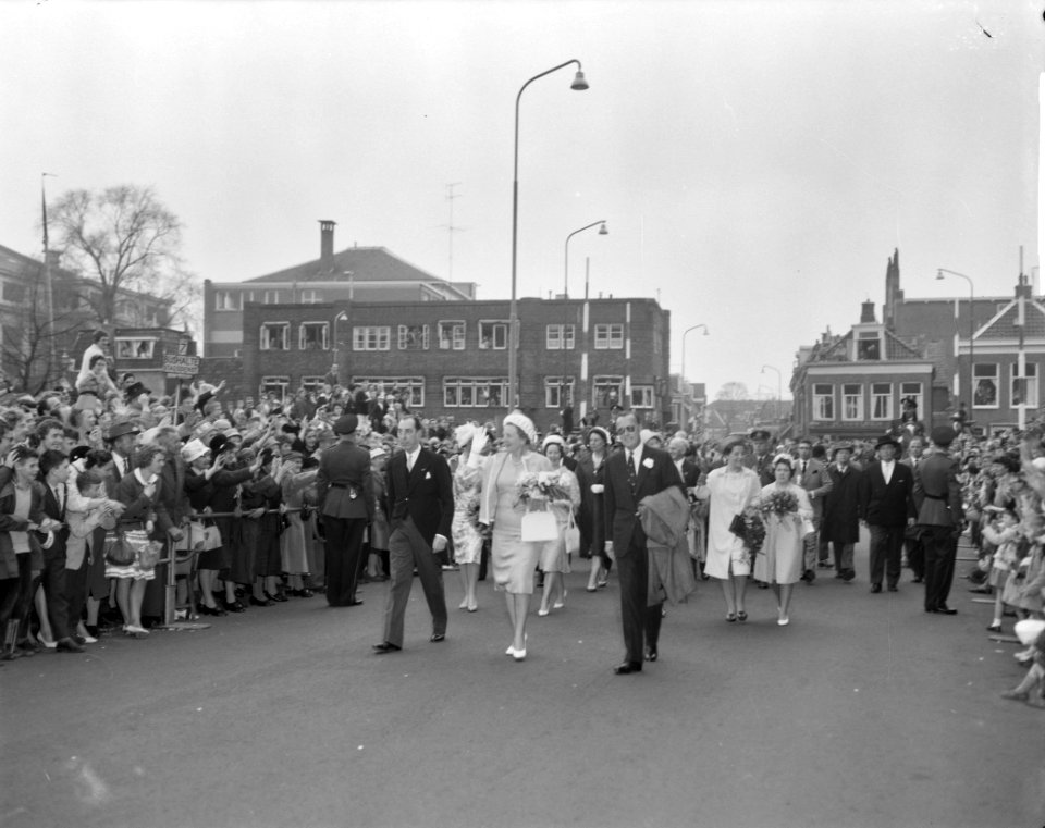 Koninklijk bezoek aan Groningen (reportage), Bestanddeelnr 913-8856