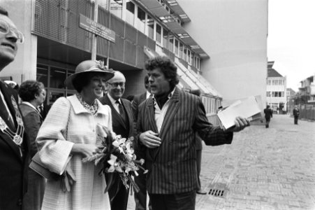 Koninginnen, universiteiten, openingen, Beatrix, koningin, Bestanddeelnr 932-9785