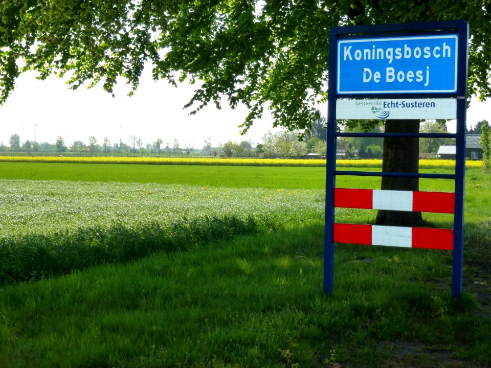 Koningsbosch (Echt-Susteren) entreebord