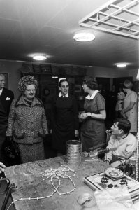 Koningin Juliana brengt werkbezoek aan Zuidelijk Westerkwartier in Groningen ko, Bestanddeelnr 924-0649