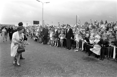 Koningin Juliana bezoekt Urk, Bestanddeelnr 921-3431