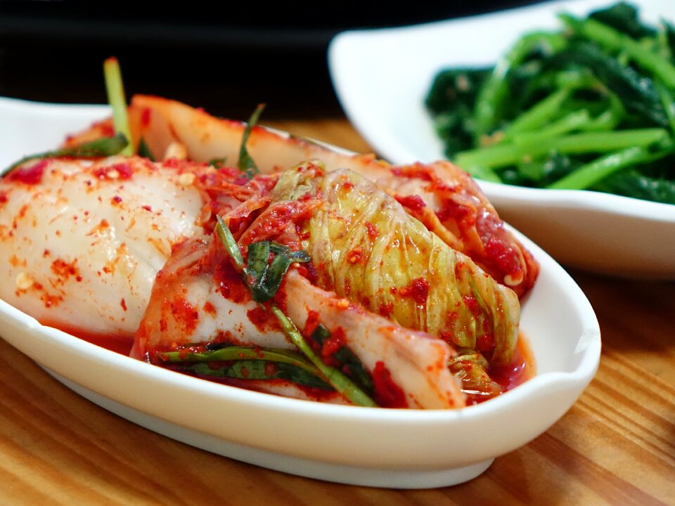 Raw side dish korean