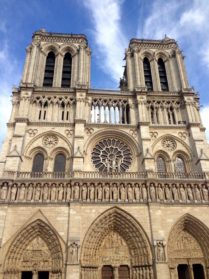 Landmark notre dame notre dame de paris photo