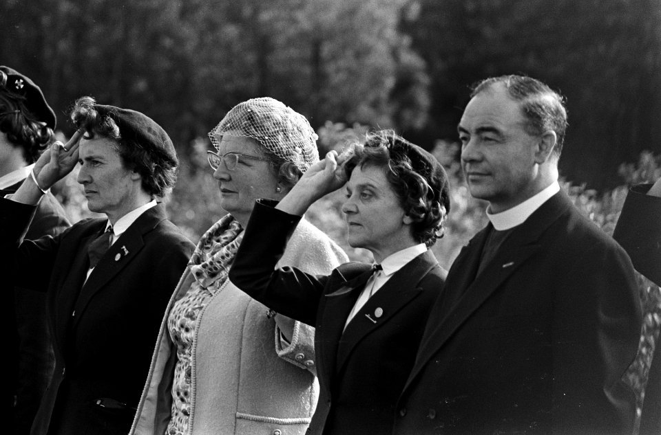 Koningin Juliana bij de padvinders, Bestanddeelnr 917-8235