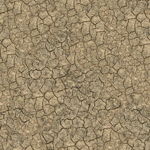 Ground earth cracks