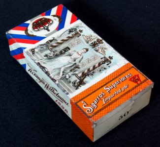 Koningin Wilhelmina Sigarros Superiores blik, foto 2