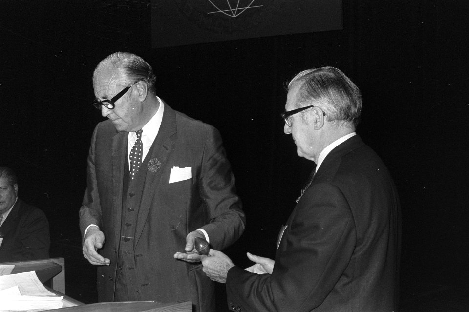 Koningin Juliana bij tiendaags congres World Medical Association, Bestanddeelnr 925-8893