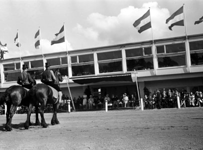 Koningin Juliana bezoekt Zuid Hollandse gemeenten, Hare Majesteit in Nootdorp bi, Bestanddeelnr 917-8096