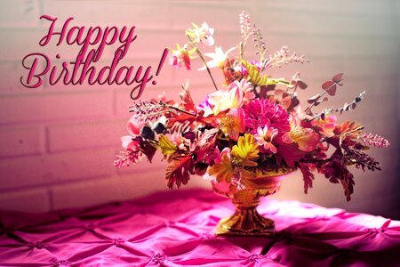 Happy birthday card greeting card