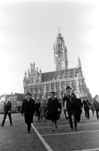 Koningin Juliana bezoekt Zeeland ter gelegenheid herdenking bevrijding van Zeela, Bestanddeelnr 922-9254