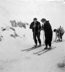 Koningin Juliana op ski's, Bestanddeelnr 904-9035