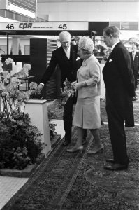 Koningin Juliana nieuwe areaal van Schiphol geopend, Bestanddeelnr 920-2769