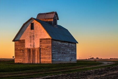 Rustic rural countryside photo