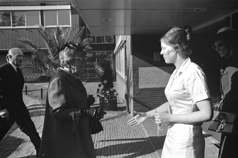 Koningin Juliana wordt welkom geheten, Bestanddeelnr 925-9315