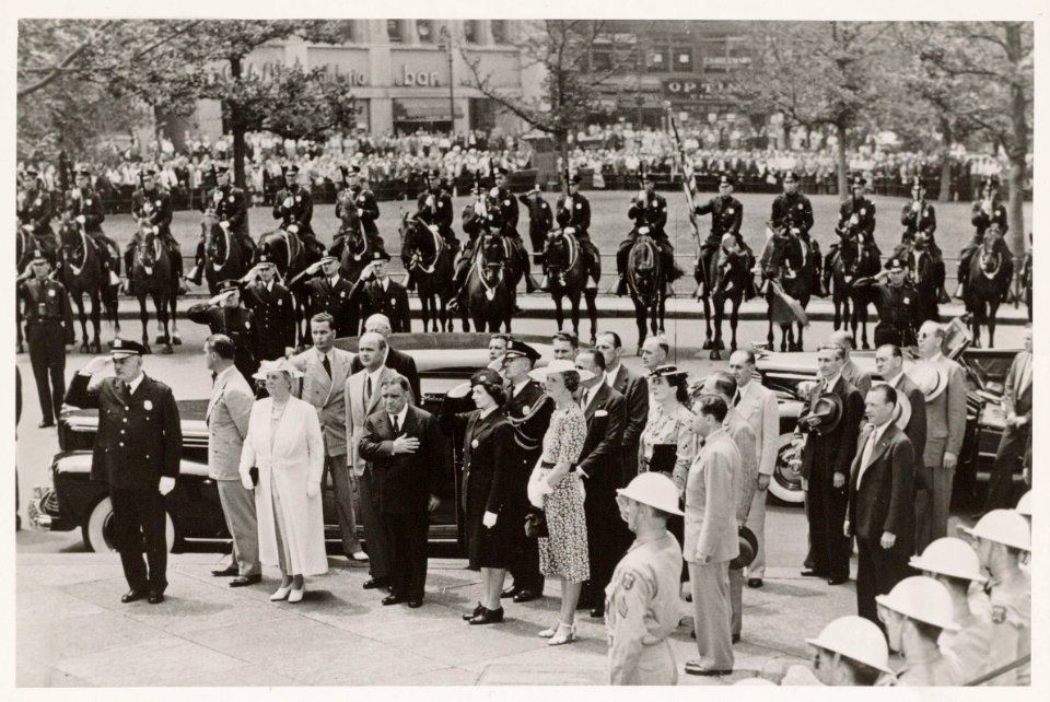 Koningin Wilhelmina in de Verenigde Staten, Bestanddeelnr 012-0082