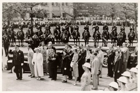 Koningin Wilhelmina in de Verenigde Staten, Bestanddeelnr 012-0082